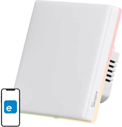 Interruptor de pared inteligente táctil Wi‑Fi SONOFF, 1 canal