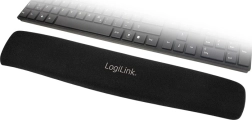 Alfombrilla de gel para teclado negra