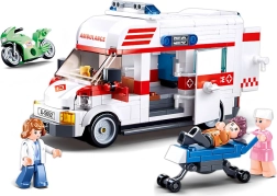 Sluban Town ambulancia – set de construcción