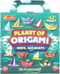 Set de barcos de origami