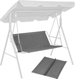 Columpio de jardín 120 x 93 cm gris MultiGarden