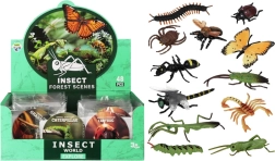 Figuras de plástico de insectos 8 cm – mezcla de especies