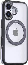 Funda TORRAS Ostand R Fusion para iPhone 16 negra