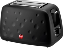 Tostadora ELDOM TO245 Dotty Bubbles, negro, 2 ranuras