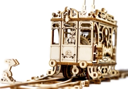Puzzle 3D de madera Tranvía con vías WOODEN CITY (273 piezas)