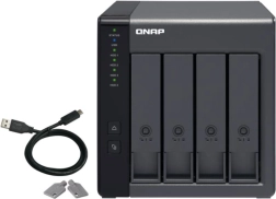 QNAP TR-004 – caja RAID de expansión 4× 3,5" SATA con USB 3.0