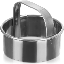Cortador de acero inoxidable para galletas, empanadillas y donuts 6 cm