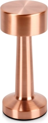 Lámpara LED de sobremesa de color cobre de 21 cm