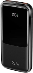 Powerbank de 10000 mAh con carga rápida 22,5 W PD + QC 3.0