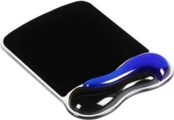Alfombrilla de ratón con reposamuñecas de gel Kensington Duo Gel azul-gris