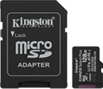 Tarjeta de memoria microSD 128GB Canvas Select+ G3 con adaptador