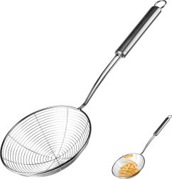 Espumadera de alambre de acero inoxidable Vilde 37 cm