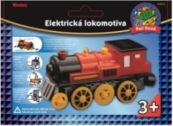 Locomotora eléctrica roja Maxim