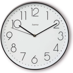 Reloj de pared Corsica blanco de 30 cm