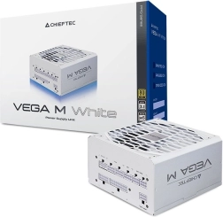 Fuente de alimentación CHIEFTEC VEGA M 1000W 80+ Gold – blanca