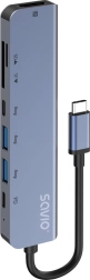 Hub USB‑C 7 en 1 Savio AK‑82