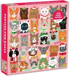 Puzzle Galison Gatitos festivos 500 piezas