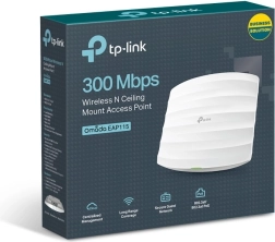 Punto de acceso inalámbrico de techo N300 con PoE TP-Link Omada EAP115