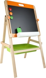 Pizarra infantil compacta 2 en 1 SMALL FOOT con tiza y imanes