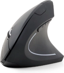 Ratón óptico inalámbrico de 6 botones Nano negro
