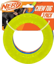 Nerf Dog set de anillos transparentes para cobrar con púas 12,5 cm (3 uds.)