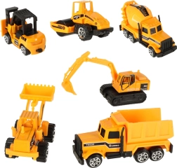 Juego de vehículos de construcción 6 uds