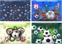 Carpeta de plástico para documentos 36x26 cm