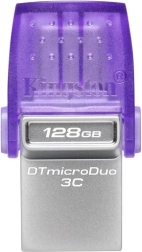 Unidad flash Kingston DataTraveler microDuo 3C 128 GB (USB‑A/USB‑C)