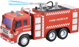 Camión de bomberos con cañón de agua y efectos de luz y sonido 27 cm