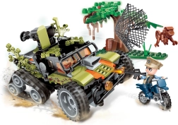 QMAN Police Battle Force: descubrimiento de cazadores de monos