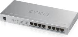 Zyxel GS1008HP switch gigabit PoE+ de 8 puertos