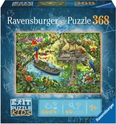 Ravensburger jungla – expedición, puzzle 2D de 368 piezas