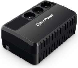 Fuente de alimentación de respaldo UPS CyberPower BU650EG-FR 650 VA / 360 W con AVR, 3× tomas FR
