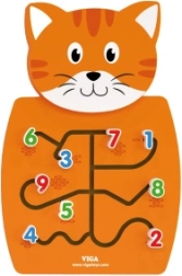 Tablero de madera con números Gato VIGA