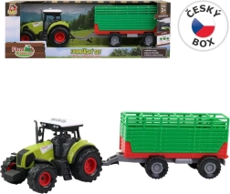 Tractor con remolque desmontable con luz y sonido