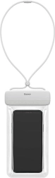 Funda impermeable para teléfono BASEUS AquaGlide blanca