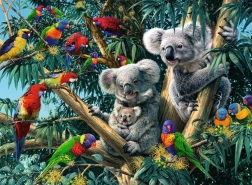 Puzzle Ravensburger Koalas en el árbol 500 piezas