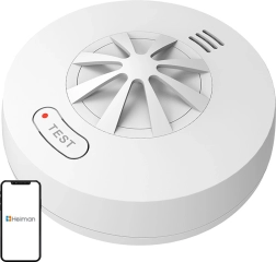 Alarma inalámbrica interconectada con sensor térmico Heiman