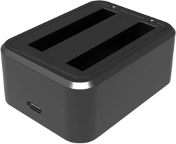 Cargador USB de doble ranura PULUZ para Insta360 X3