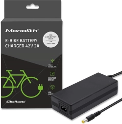 Cargador para batería de bicicleta eléctrica 42V 2A