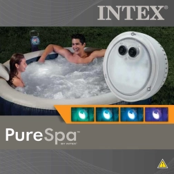 Lámpara LED multicolor a pilas para jacuzzis INTEX PureSpa