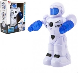 Robot parlante móvil con luz y sonido en caja