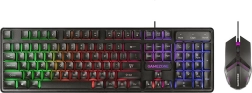 Set de teclado y ratón gaming GAMEZONE Boost USB
