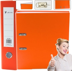 Archivador de palanca A4 75 mm naranja