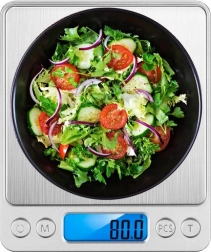 Báscula de cocina digital 500 g con precisión de 0,01 g RUHHY