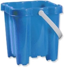 Androni cubo castillo con 4 torres 16 cm – Azul