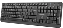 Teclado Natec Trout Slim USB negro