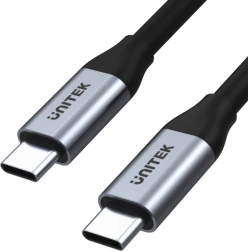 Cable USB‑C a USB‑C 1 m, 10 Gbps, 4K 60 Hz, Power Delivery 100 W