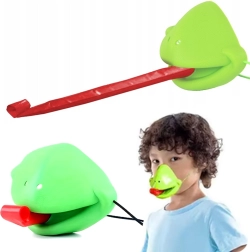 Máscara de rana de repuesto con lengua retráctil para el juego Atrapa al bicho – 1 ud