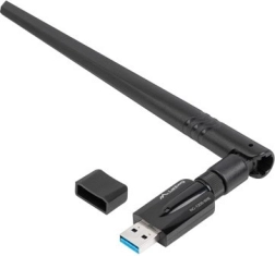 Adaptador USB Wi‑Fi 3.0 AC1200 con antena externa dual